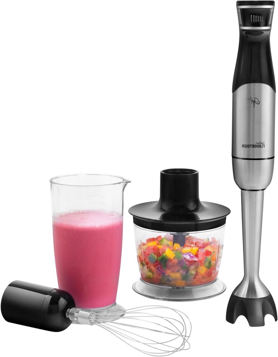 Staafmixer - Handmixer Blender - Snel Ingrediënten Mixen - DynamicAxe Technologie - 400 W - Blauw