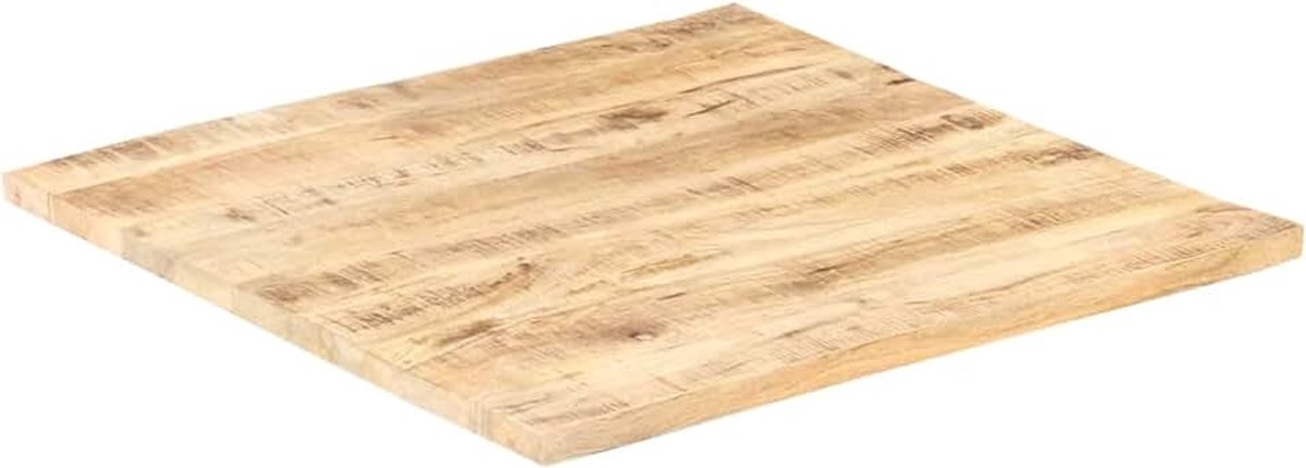 Tafelblad DIY bureaublad bureaublad houten blad blad blad voor eettafel eettafel massief hout mango 25-27 mm 80x80 cm