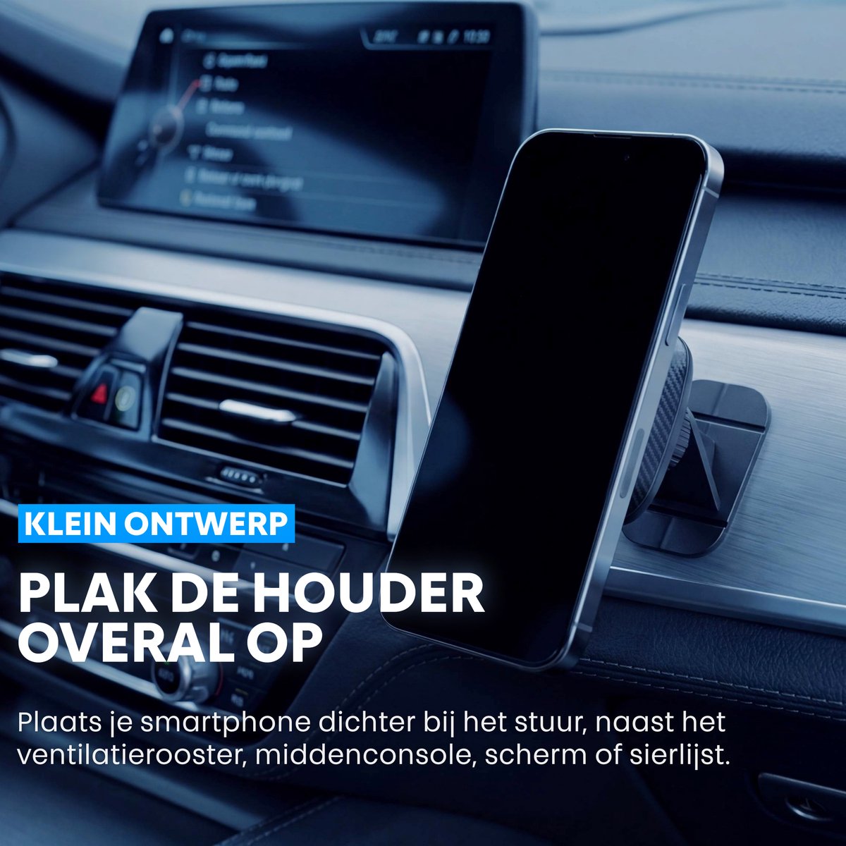 Phreeze C22 Duo - Telefoonhouders Auto Magnetisch - Magneet Telefoonhouder - Auto Telefoonhouder - Magnetische Telefoonhouder - 3M VHB Plaksticker - Klein - Universeel - 2 Stuks — afbeelding 11