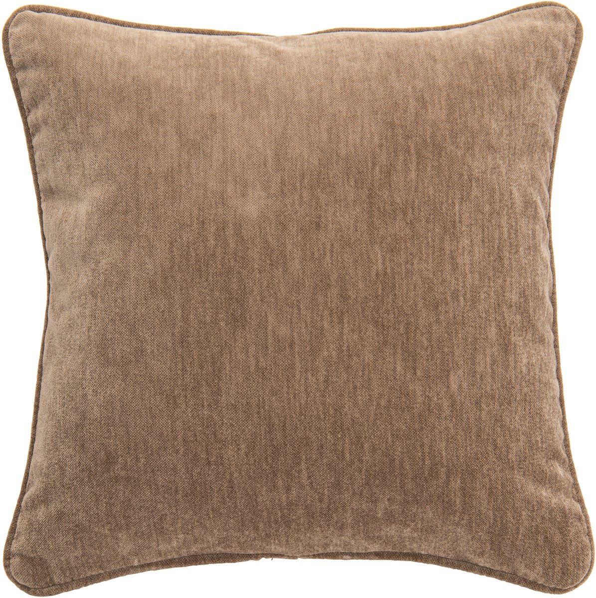 J-Line Kussen - polyester - taupe