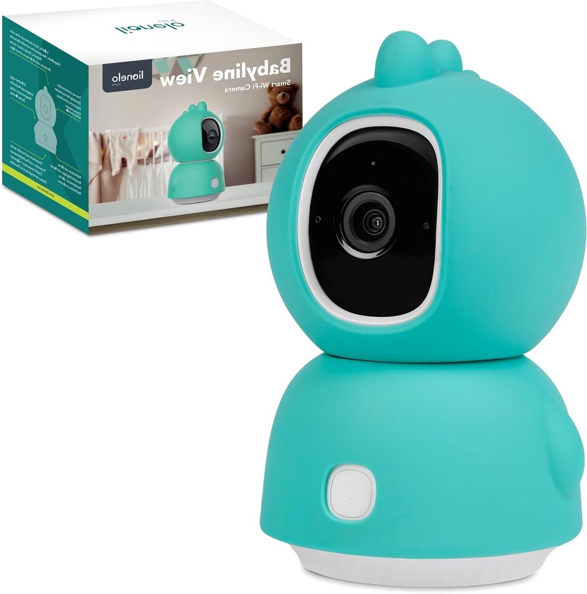 Baby Monitor - Babycamera Beveiliging - Kind Bewaken - 360 Graden Rotatie - 73 x 73 x 118 cm - Wit