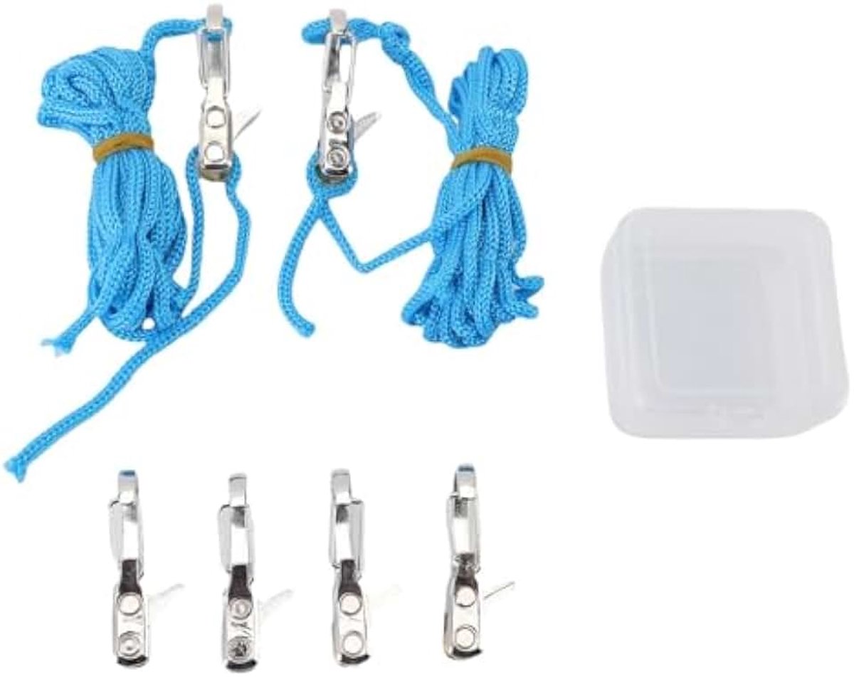 Touwvergunster, Koordspanner Touwscherper met Messing Roller Roestvrijstalen Veer, voor Camping Varen Buitenactiviteiten