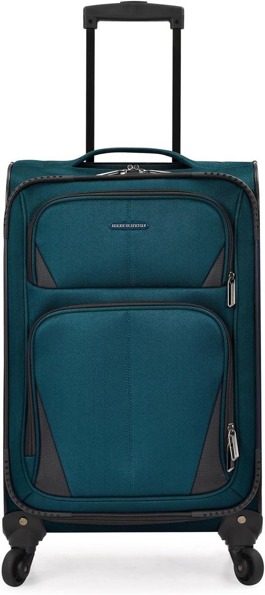 Reiskoffer - Bagage - Reizen - Lichtgewicht - 55 cm - Zwart