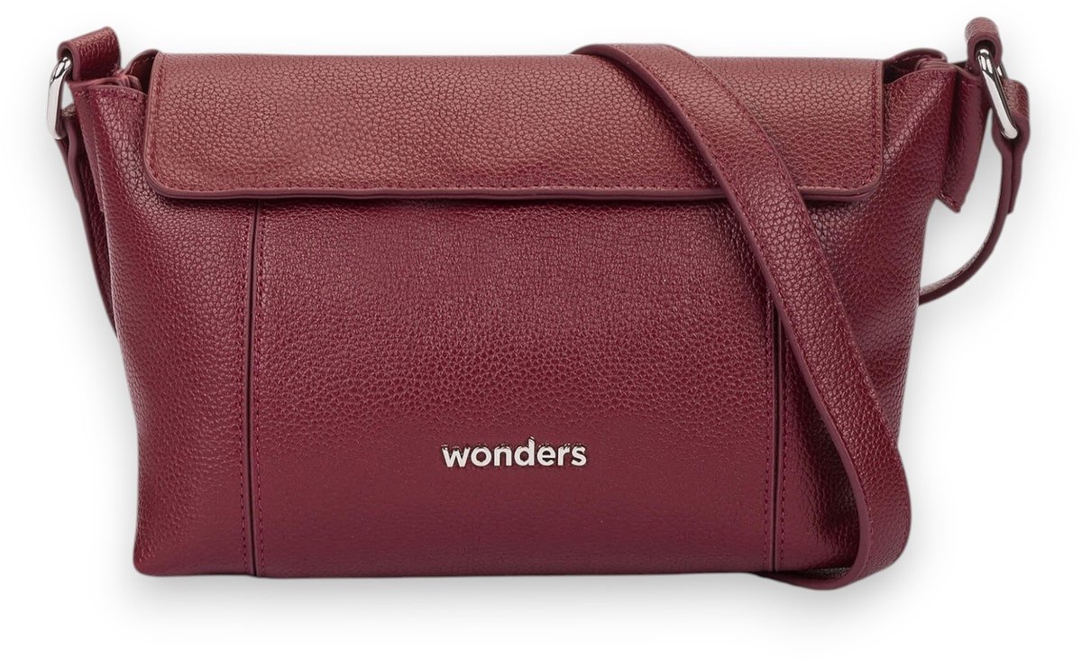 Wonders Combi tas bordeauxrood