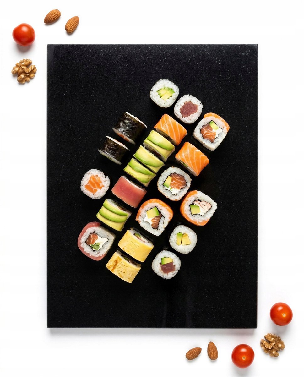 Marmeren Serveerschaal 40x30 cm - Elegante Zwarte Kaasplank