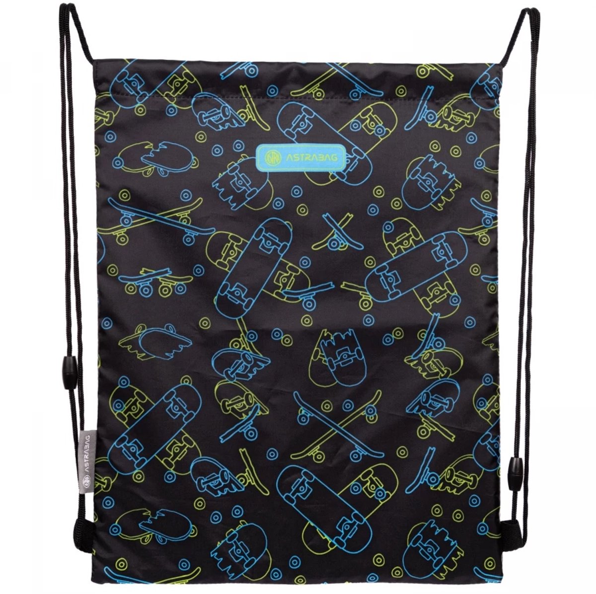 AstraBag Sporttas voor Jongens - Zwart/Multicolor