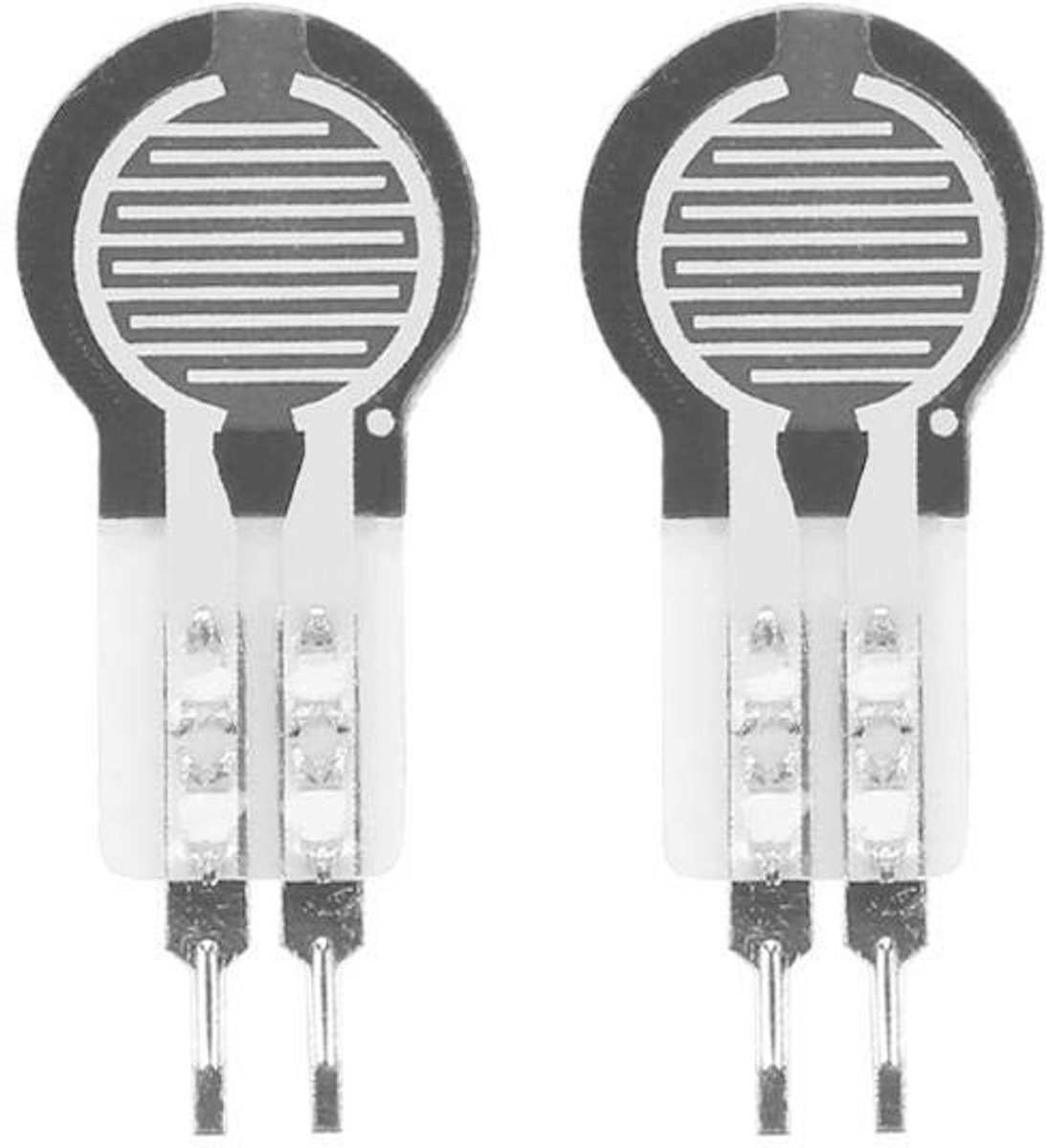 Druksensor met hoge nauwkeurigheid, 2 stuks, 20 g ~ 2 kg, hoge precisie, dunne film, krachtsensor, intelligente druksensor (20 g-2 kg)