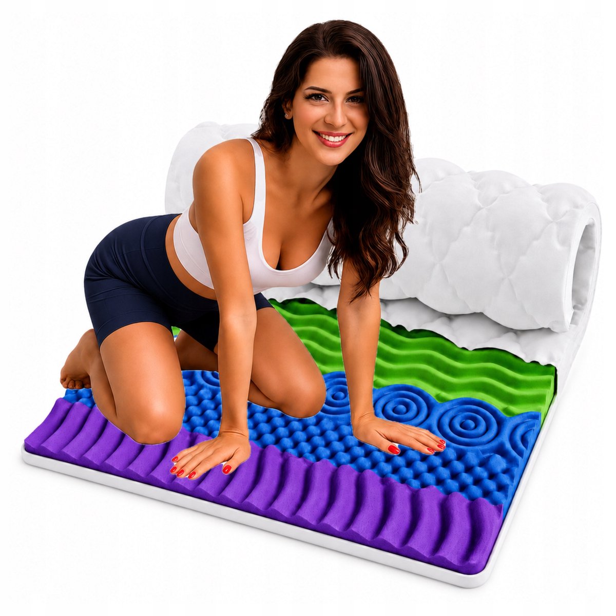 Good Dream Topper Matras 200x200 - 9 Comfortzones - H3 - Verhoog Slaapcomfort