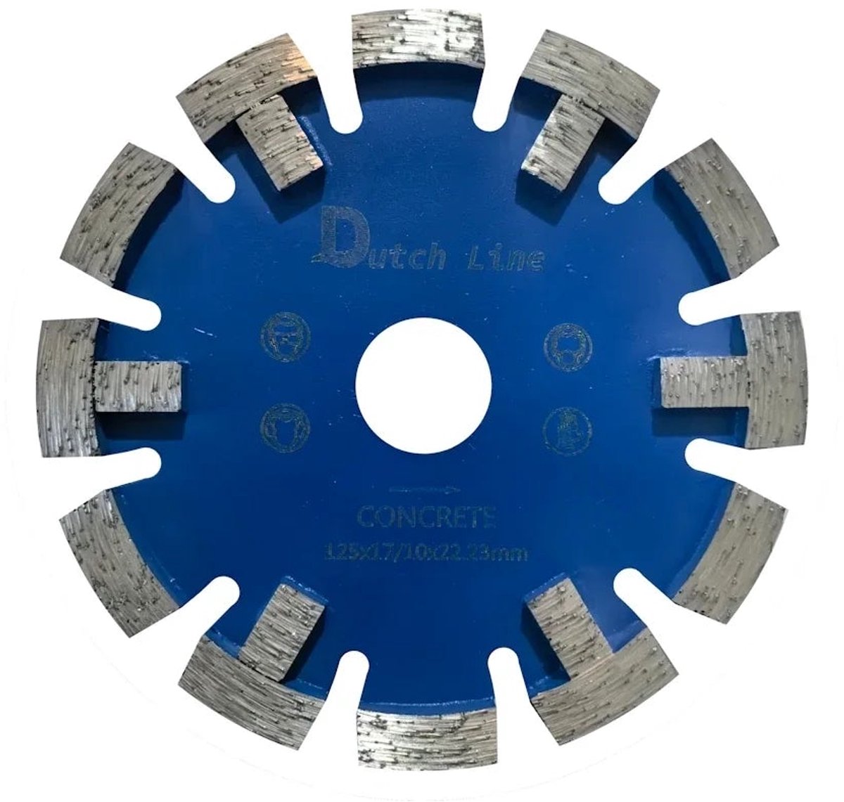 DutchLine - Vloerverwarmingsfrees/Sleuvenfrees - 125mmx17mm 22.23mm