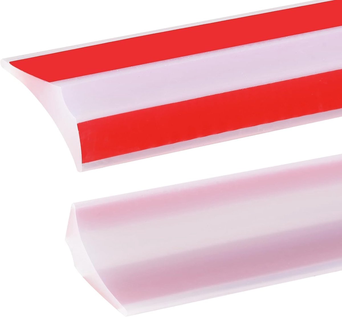 2M Transparant Siliconen Douche Drempel Waterafscheiding,Zelfklevend Waterruimte Badkamer Vloerafscheiding,Douchebak Badrand Afdichtingstrip,Kalkwaterafhoudstrip Voor Wasbak (2.5cm)
