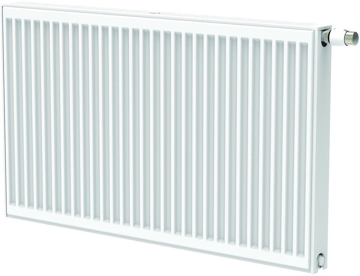 BELRAD paneelradiator T22 300x2600 mm - Wit - Middenaansluiting - 2553W