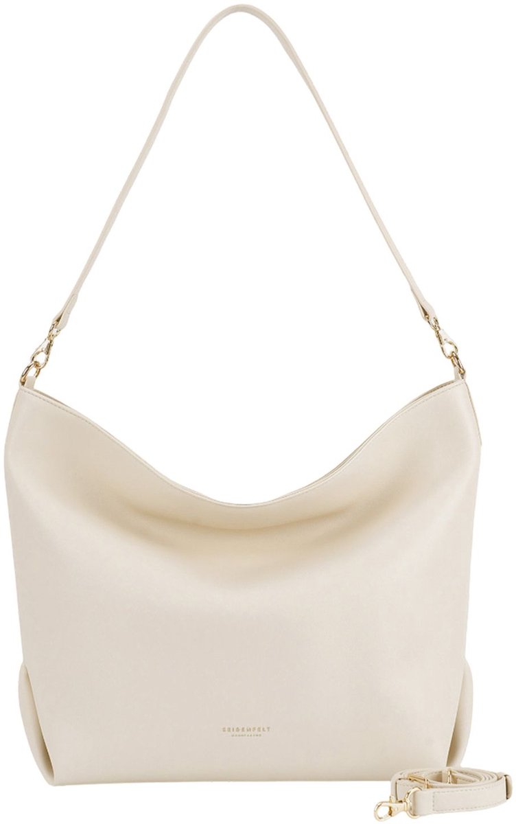 SEIDENFELT MANUFAKTUR shopper Sande Hobo Bag Beige
