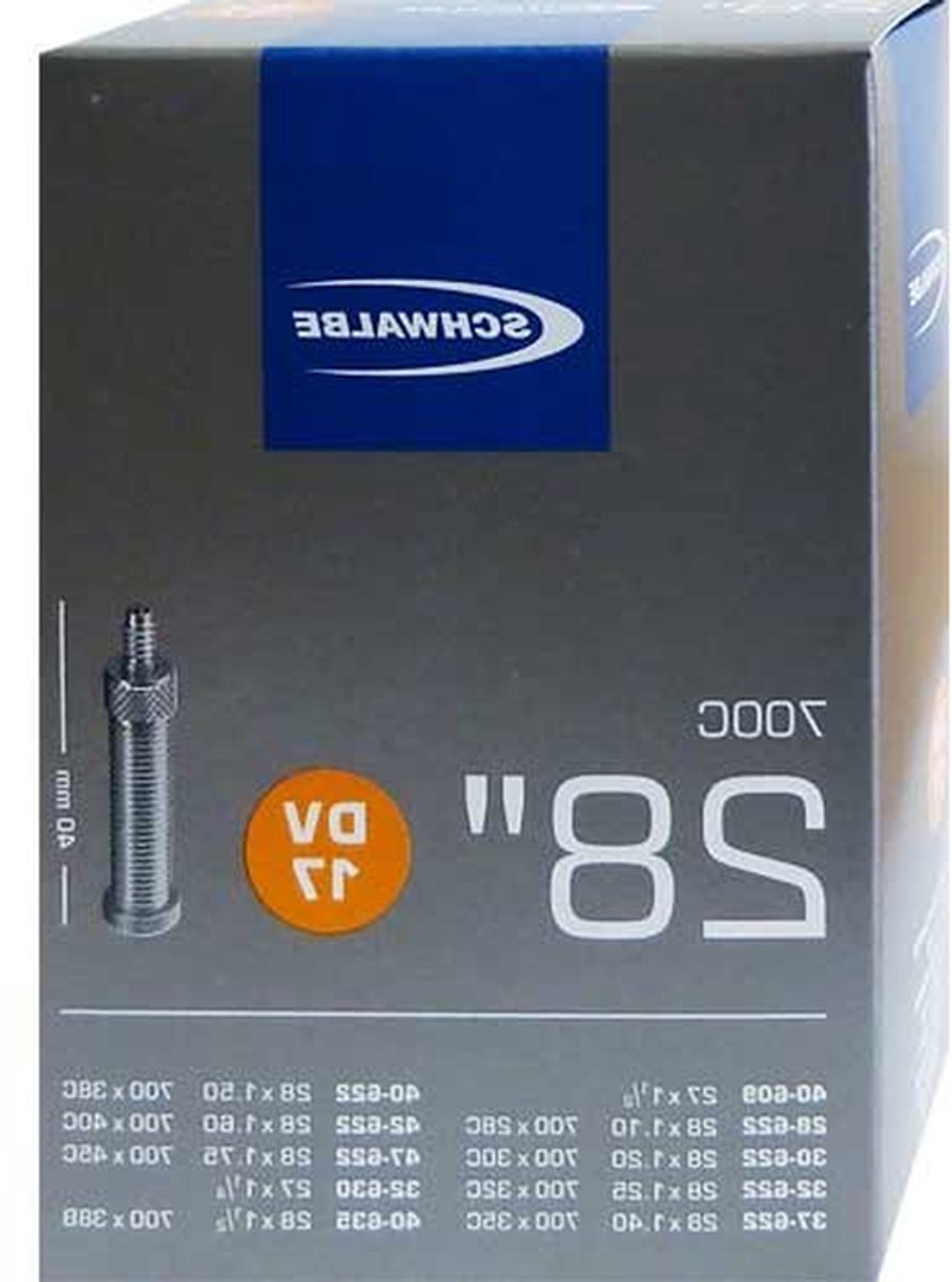 Fietsband Binnenband - Reserve Band - Fietsonderhoud - DV Ventiel - 28 Inch - Zwart