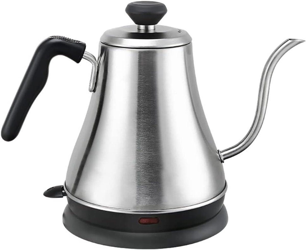 Elektrische Zwanenhalsketel - Waterkoker Theeketel - Koffie Thee Zetten - Gecontroleerde Waterstroom - 0.8L - Rood