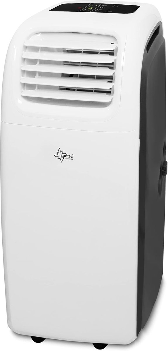 Mobiele airco 12000 BTU stil met verwarming, ontvochtiger, energieklasse A, voor ruimtes tot 60 m²