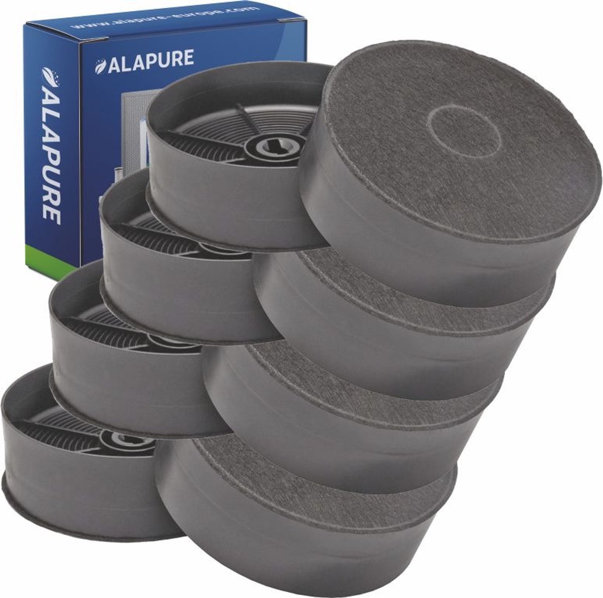 4x Koolstoffilter voor Airlux CR800