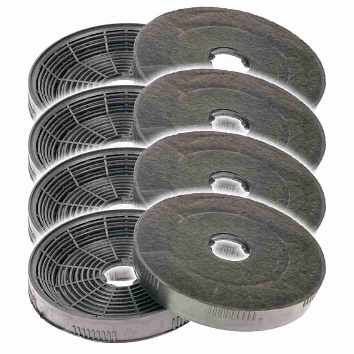 4x Silverline Koolstoffilter AF100 / YT971.1000.05