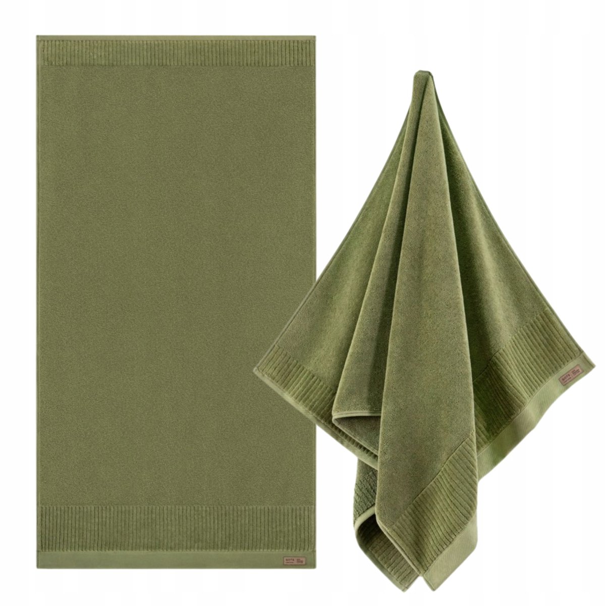 Zwoltex Porto Handdoek 50x100cm - Dikke Katoen, 600g/m², Groen