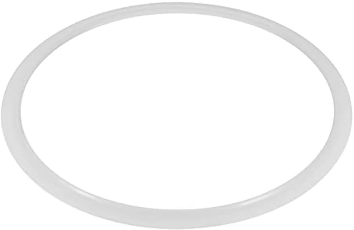 1 stuk ring, transparante siliconen afdichtring, vervanging voor afdichtingen, braadpan, gereedschap, keuken, snelkookpan, huishouden, binnendiameter 26 cm, Home (24 stuks)
