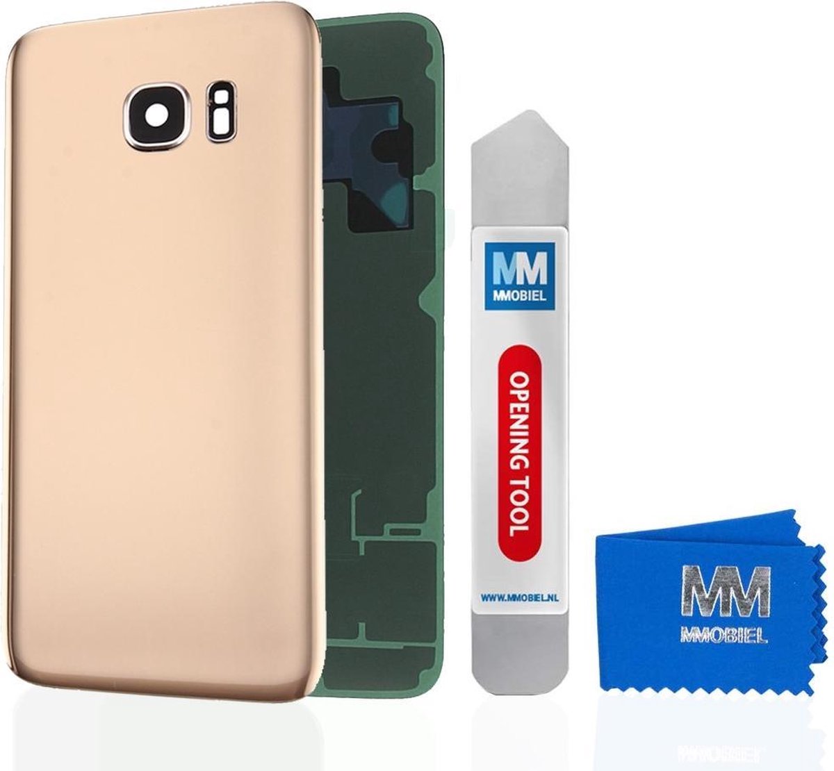 MMOBIEL Back Cover incl. Lens voor Samsung Galaxy S7 Edge G935 (GOUD)