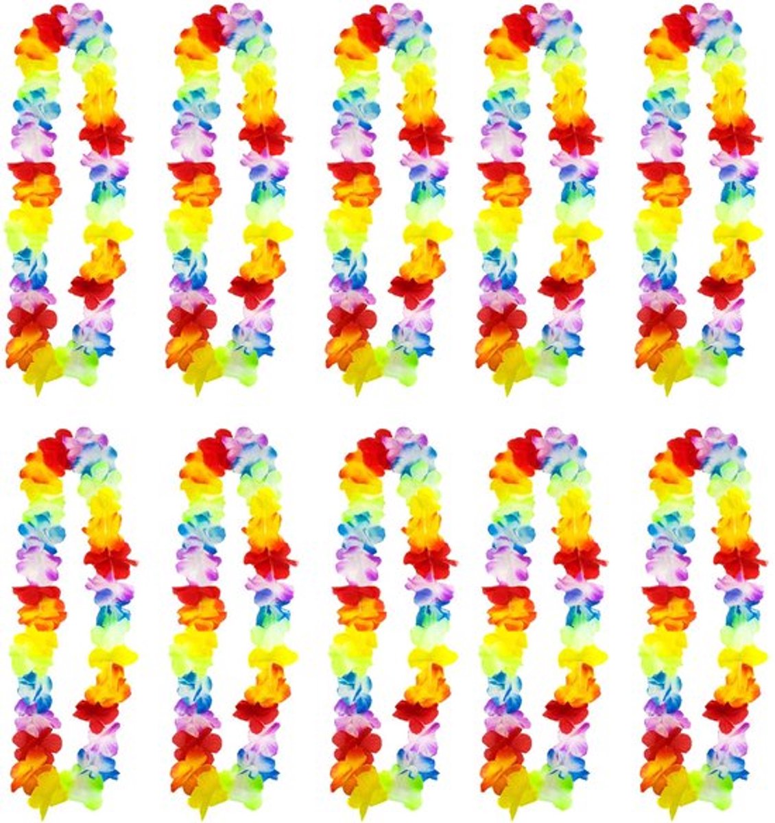 Hawaïaanse Slate Garland - Tropische Bloemenketting - Party Decoratie - Fotoprop - Voor Vrijgezellenfeesten en Thuisfeesten
