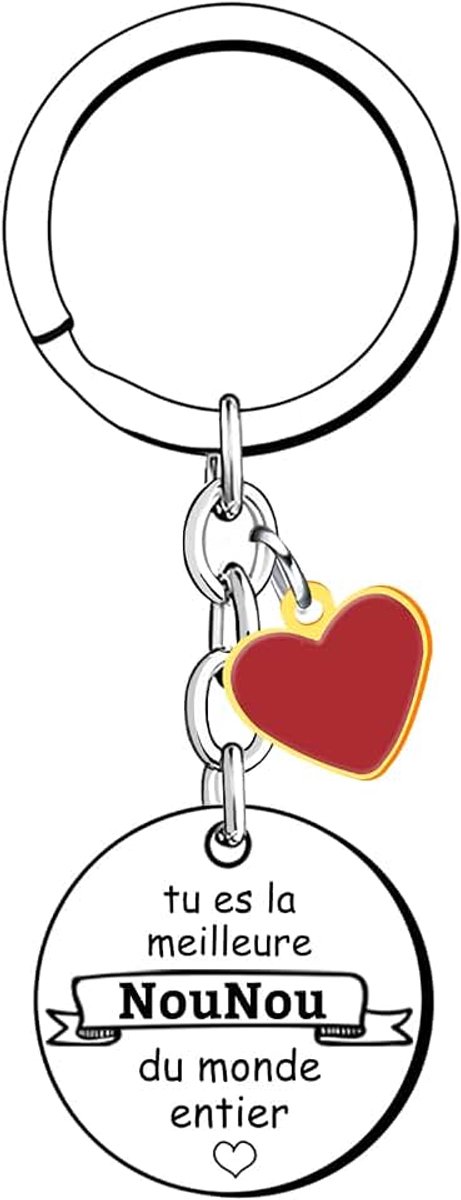 Dames cadeau voor originele oppas bedankt oppas gepersonaliseerde sleutelhanger atsem voor verjaardagscadeau super nanny