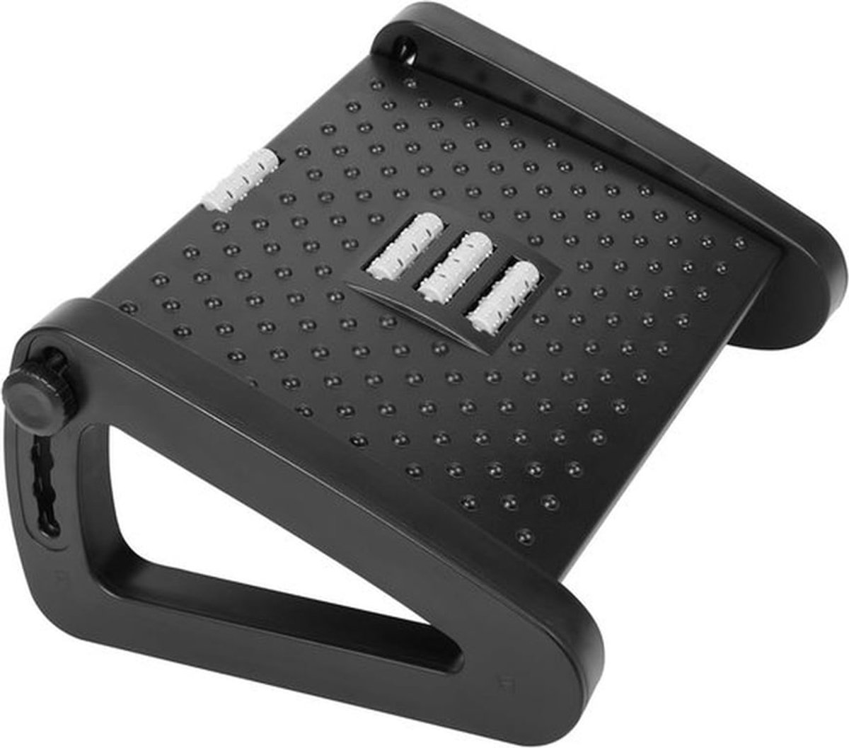 Ergonomische Voetenbank - Hoogte Aanpasbaar - Massage Textuur - Non-slip - Thuis Kantoor Gaming Werk - Pijnverlichting - Geschikt voor Alle KLeuren Modellen