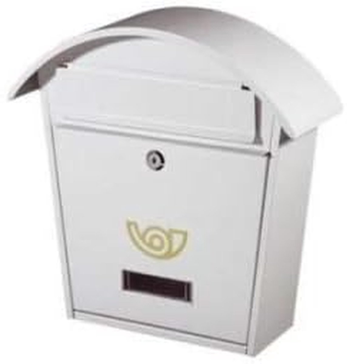 Brievenbus - Postbox - Post ontvangen - Wandmontage - 37x36.5x10.5 cm - Wit