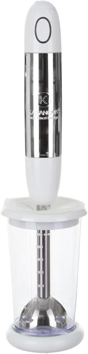 Staafmixerset - Handmixer Set - Keukenwerkzaamheden - Turbo-functie - 13 x 20 x 42 cm - Wit van Merkloos — afbeelding 3