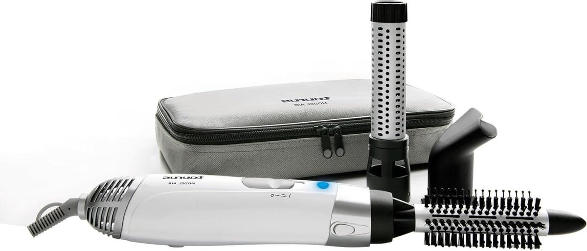 Haarstyling Tool - 2-in-1 Styler - Haar Drogen Stijlen - 3 Temperatuurstanden - 19 x 7 x 30 cm - Wit
