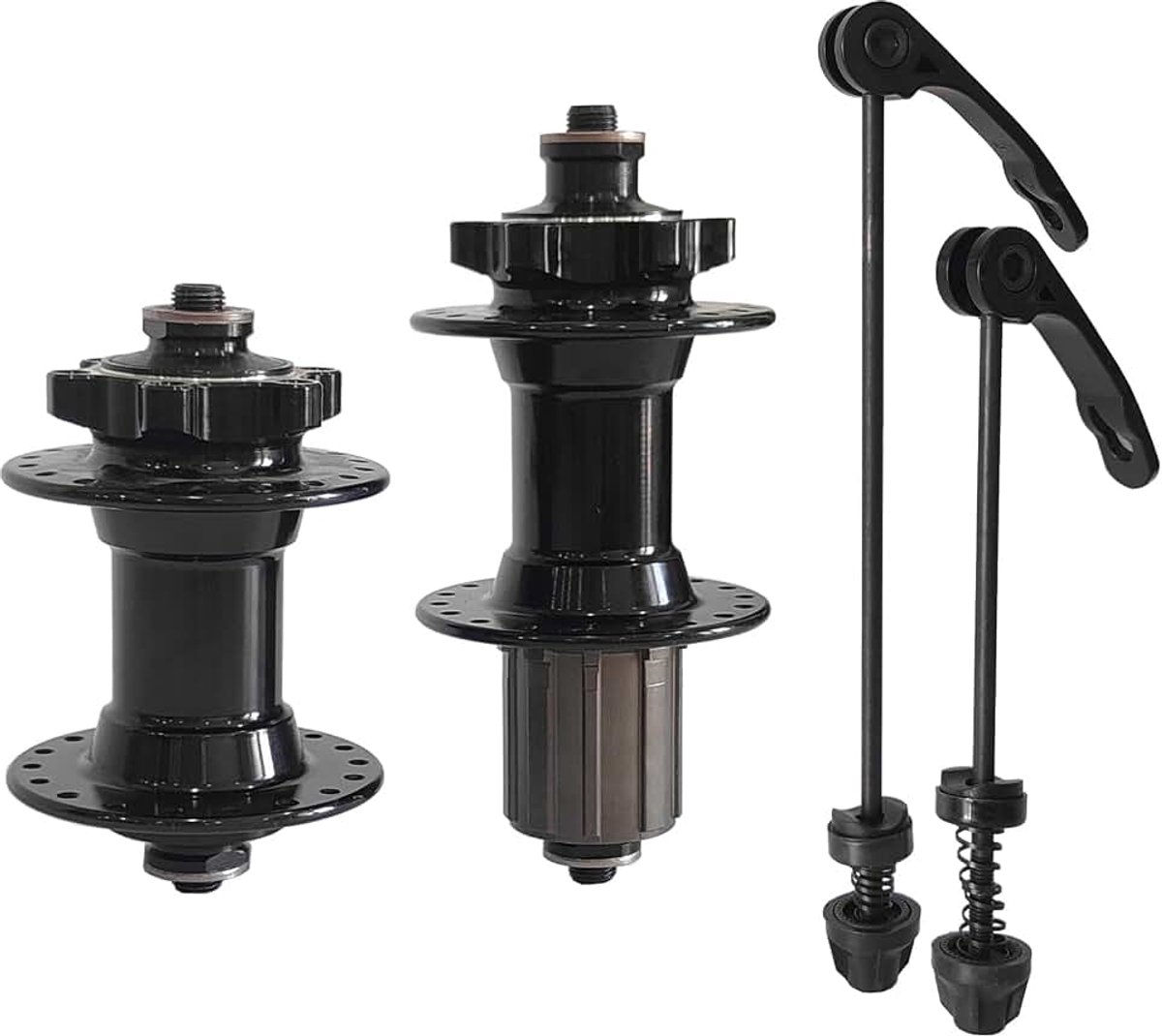 Hubs Schijfrem 36 Gaten, Quick Release Voor & Achter 100mm*135mm, Hoge Sterkte Hub voor Standaard 7-11 Speed Cassette