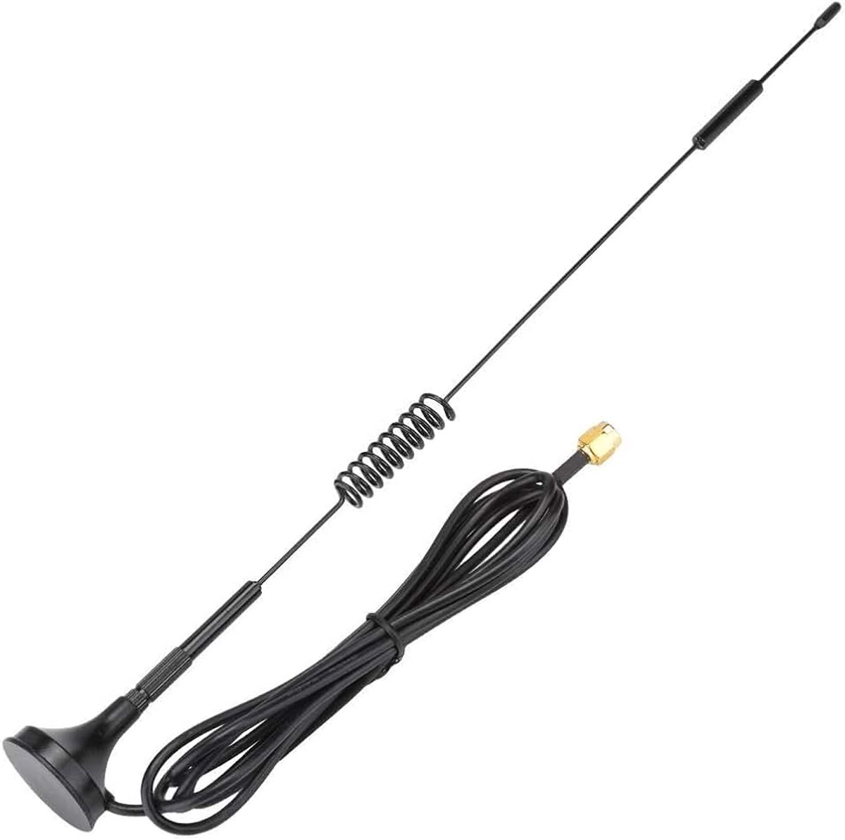 433 MHz Draadloze Module 10dBi High Gain 31 cm Metalen Antenne Draadloze Module Magnetische Zuigantenne SMA Male