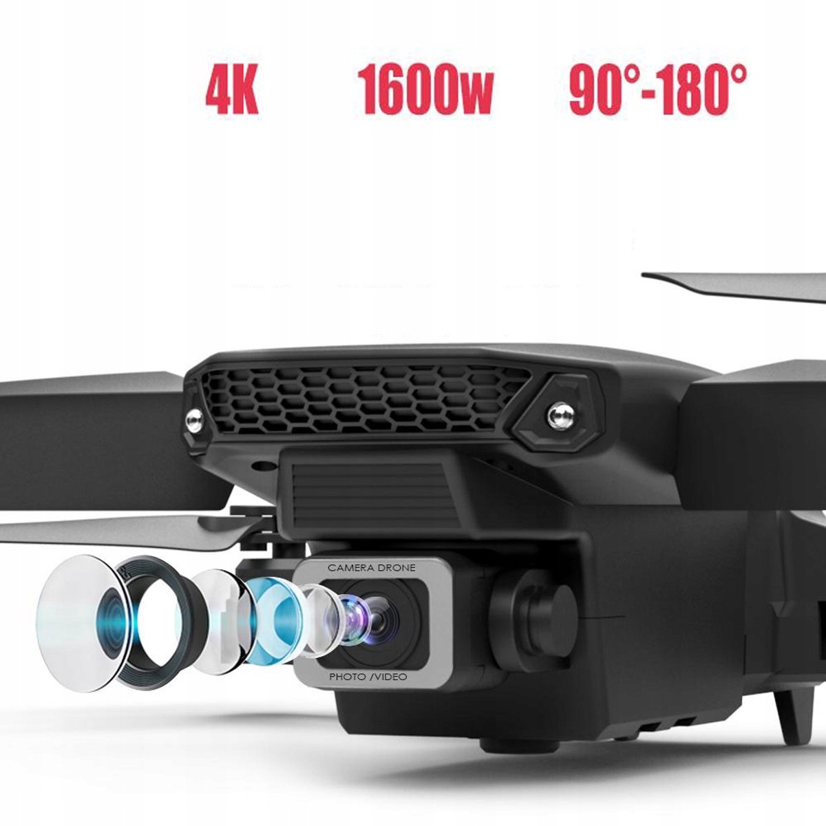 Bedee 4K Drone met Dubbele Camera - Quadcopter thumbnail 3