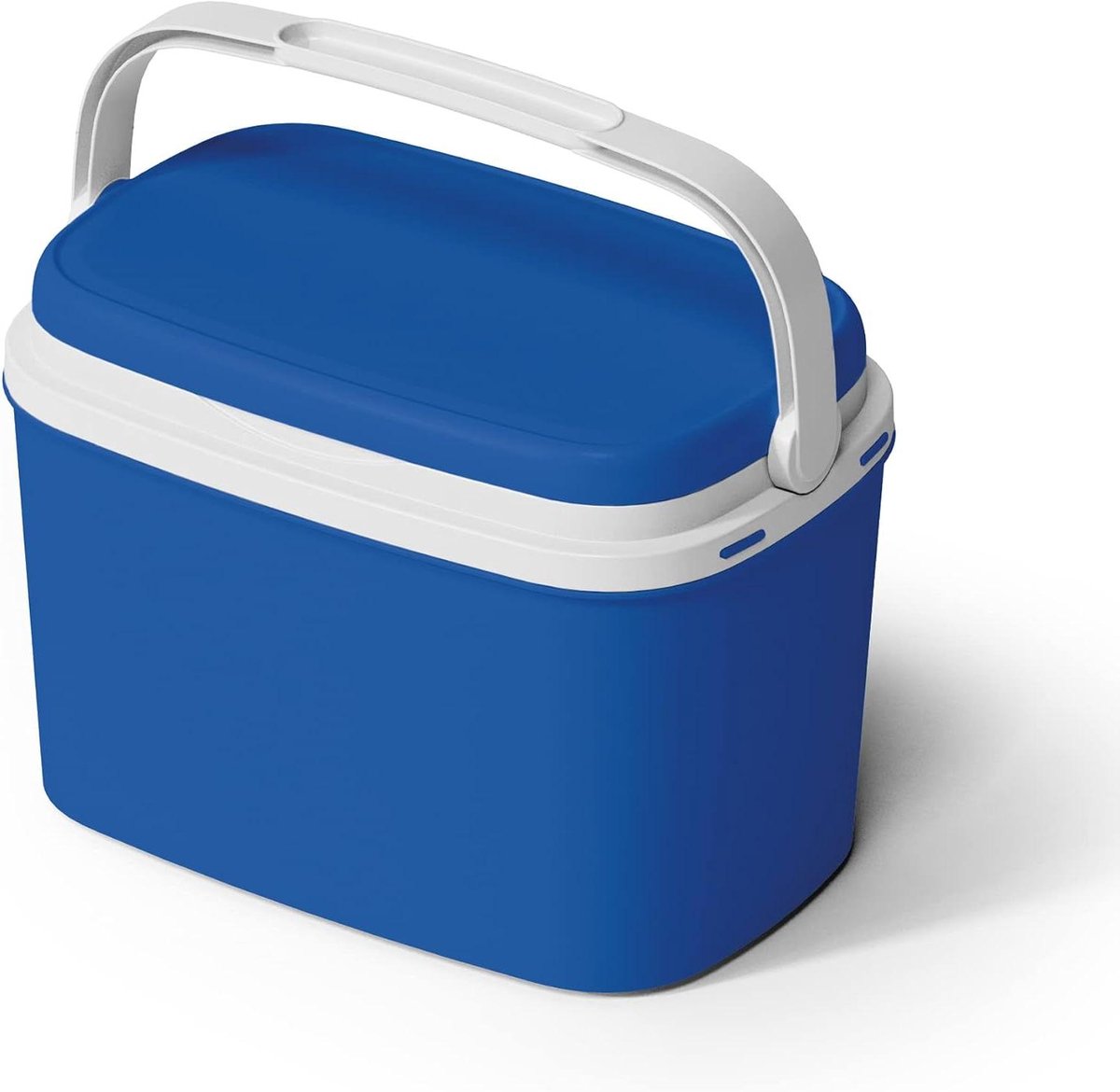 Grote Koeltas - Isolatie Box - Kamperen Strand - Lid Vlakke Ondergrond - 6 Liter - Blauw