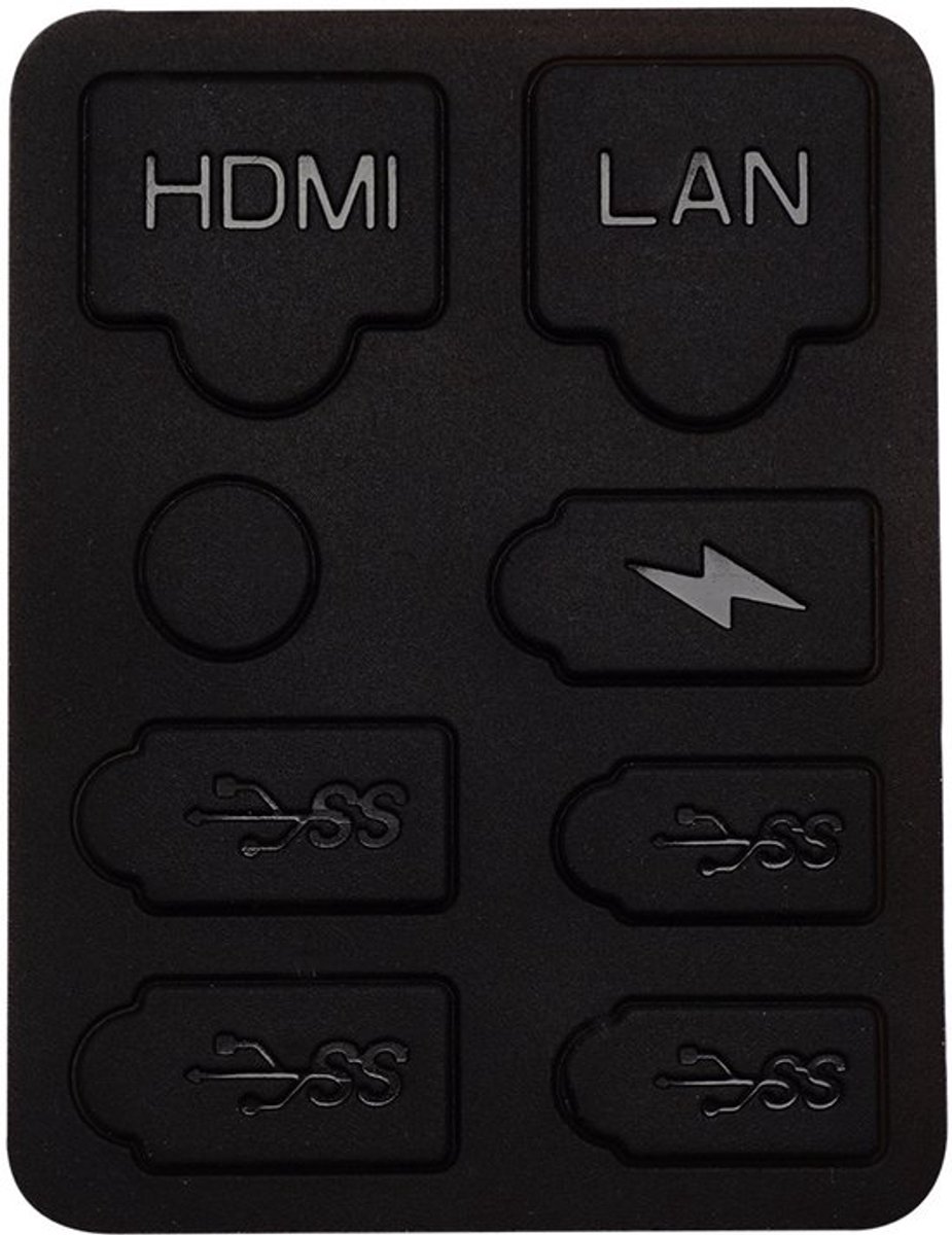 Stofplug beschermhoes siliconen stofkap USB-poort stofdichte kit Geschikt voorPS5 Slim gameconsole-accessoires