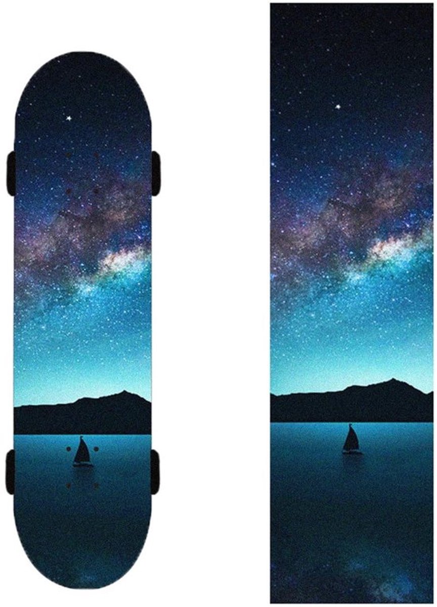 Skateboard Grip Tape 84x23cm voor Longboard Scooter Skateboards - Anti-Slip Slijtvast Design.