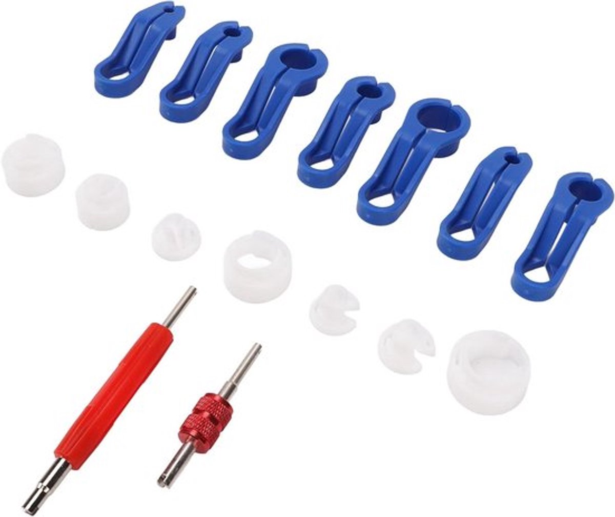 16-delig Brandstofleiding Verwijderingsset Oliekoelerleiding Quick Disconnect Kit - Auto Reparatie Gereedschap met Snelsluiting - Universeel Gebruik