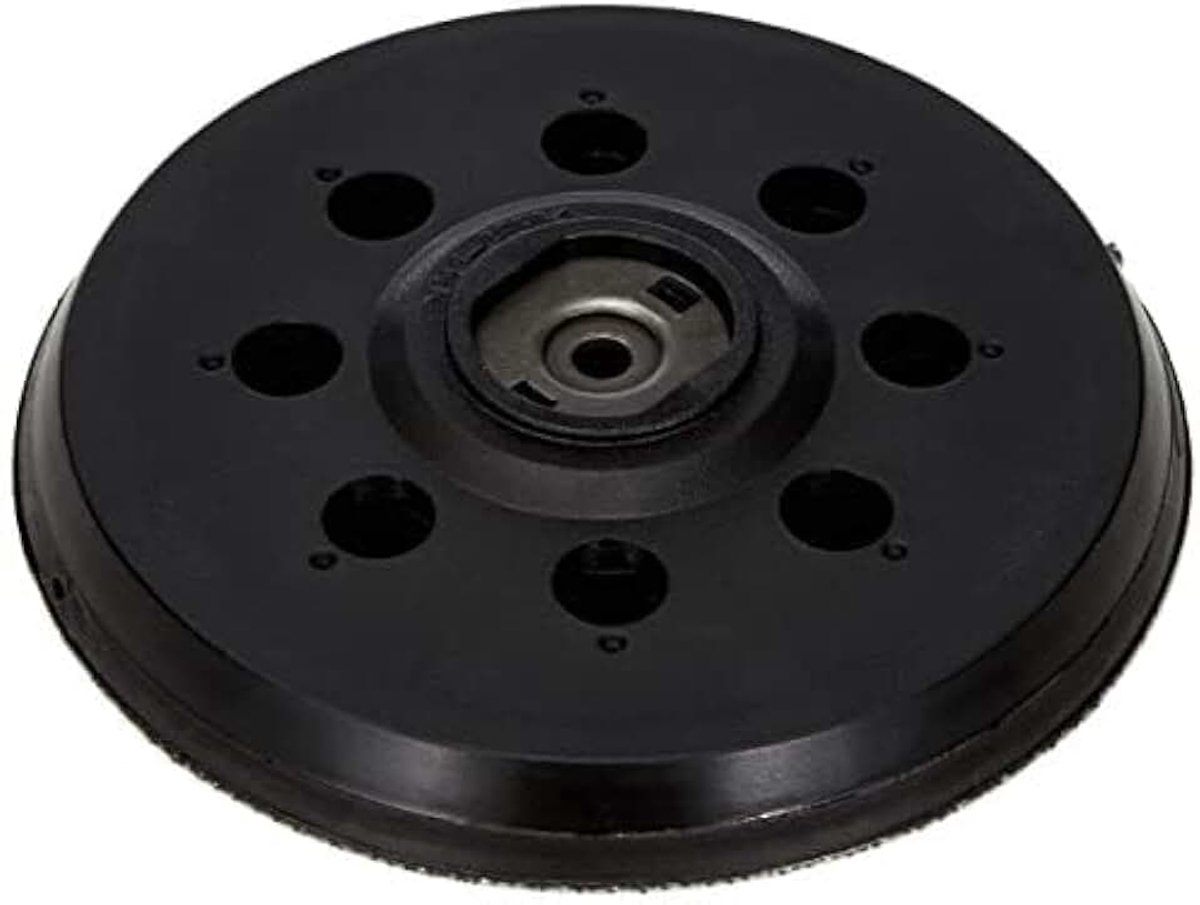631220000 slijpschijf, steunschijf, 125 mm, geperforeerd, zachte uitvoering, schuurschijf, steunschijf, compatibel met Metabo SXE 425 325