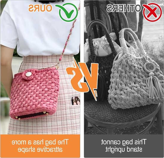 Ronde PU Leren Bodem voor Handtassen, Haken en Schoudertassen - 4 Stuks DIY Accessoires met Gaten, Ideaal voor Creatieve Projecten en Handwerk — afbeelding 4