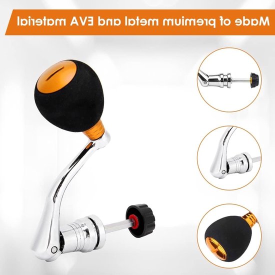 Vervangende Power Handle voor Visreel - Ideaal voor Reparatie en Verbetering van Hengelsport Accessoires — afbeelding 3