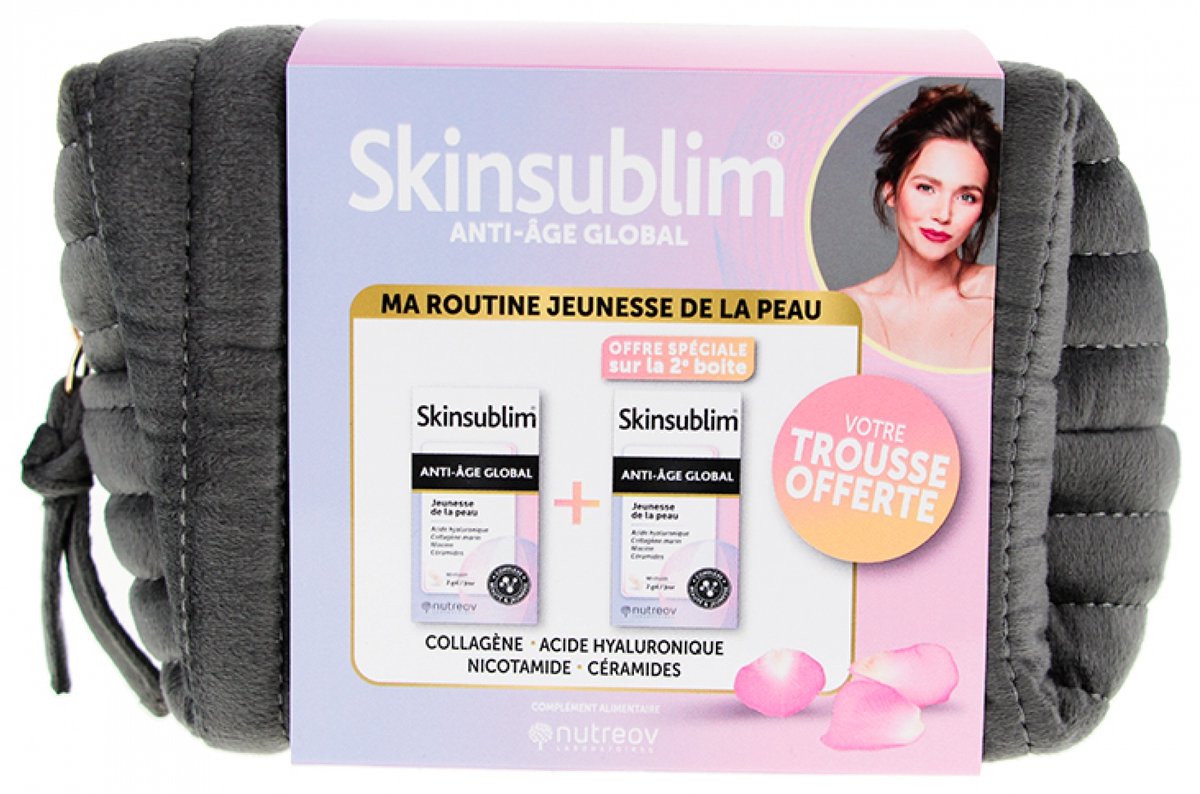 Nutreov Skinsublim Global Anti-Aging Kit Set van 2 x 60 Capsules