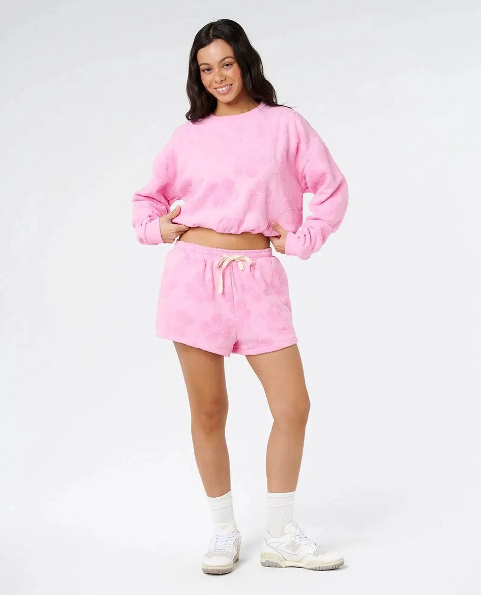 Rip Curl Paradise Terry Crew - Pink