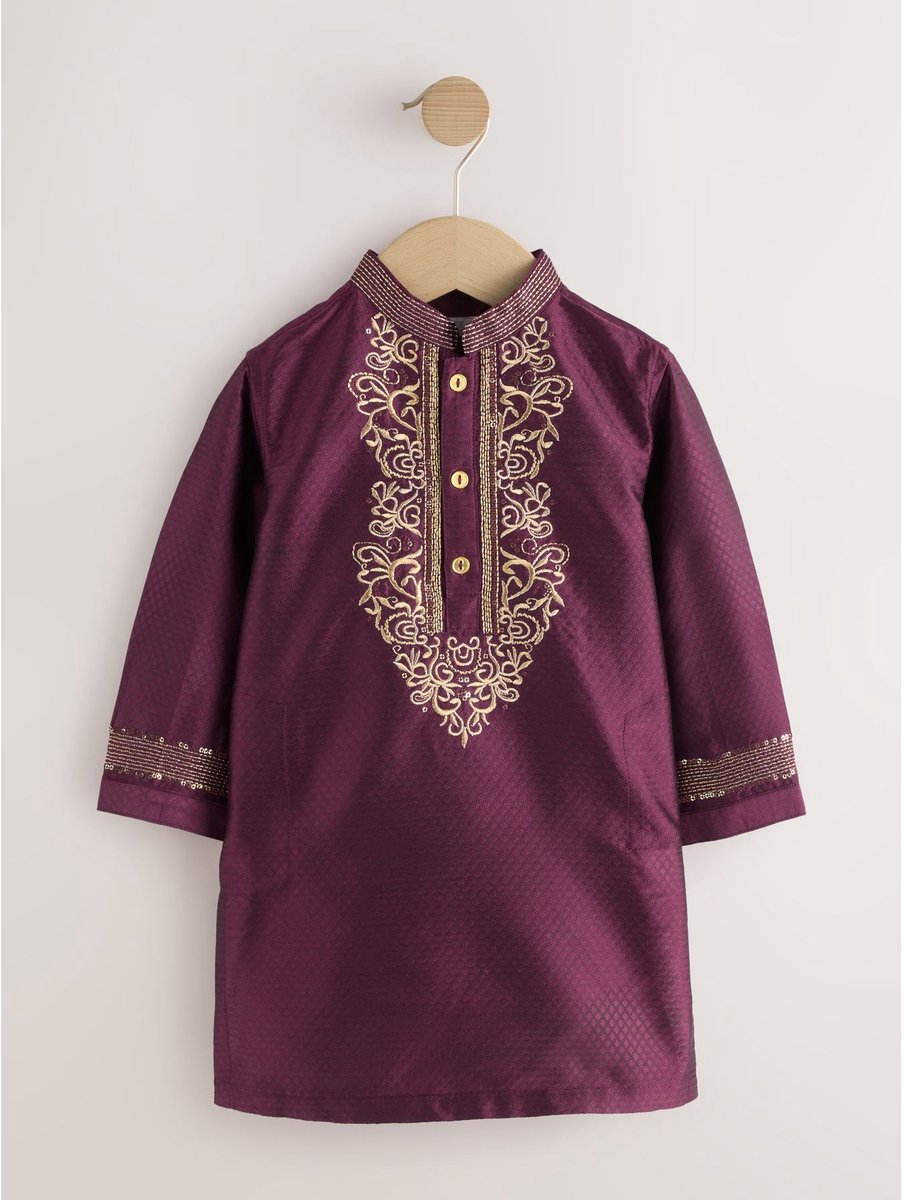 Next - Jongens - Lang overhemd - Rood