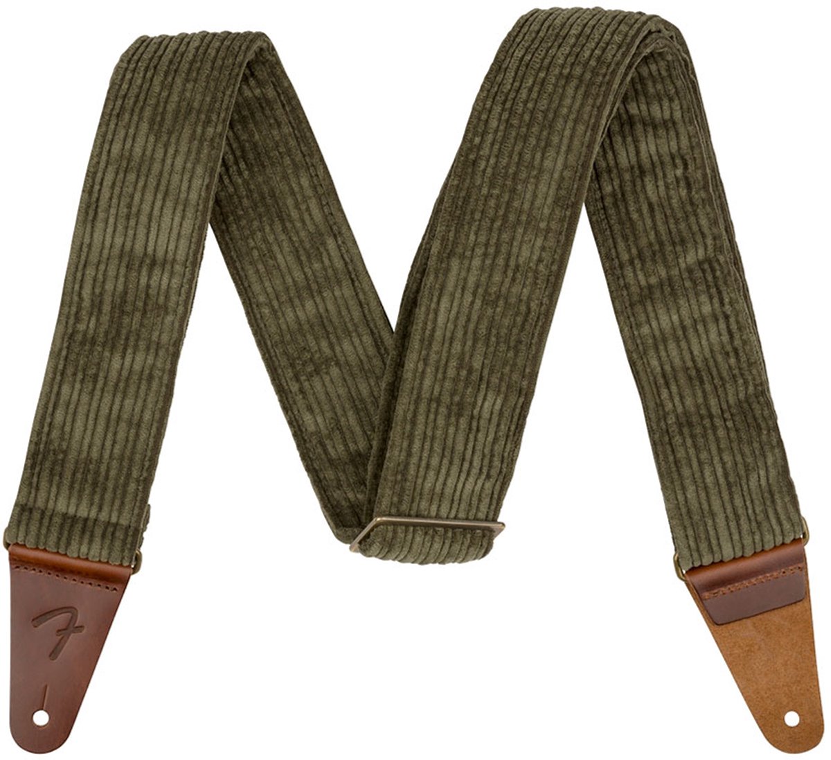 Fender Corduroy Gitaarband Antique Olive 0990639076