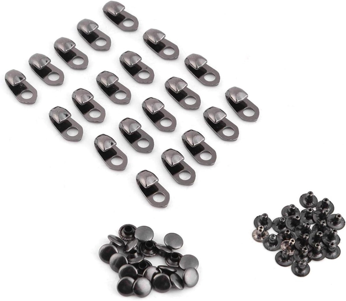 20 Stuks DIY Schoenhaken voor Boot, Laarzen en Bergschoenen - Veters, Buckles en Rivets voor Reparatie en Camping