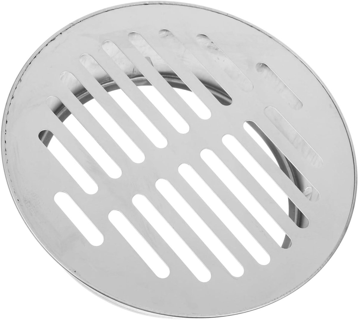 Vloerputdeksel - Afvoer - Buiten Drainage - Verstoppingsvrij Ontwerp - 18 cm - Zilver