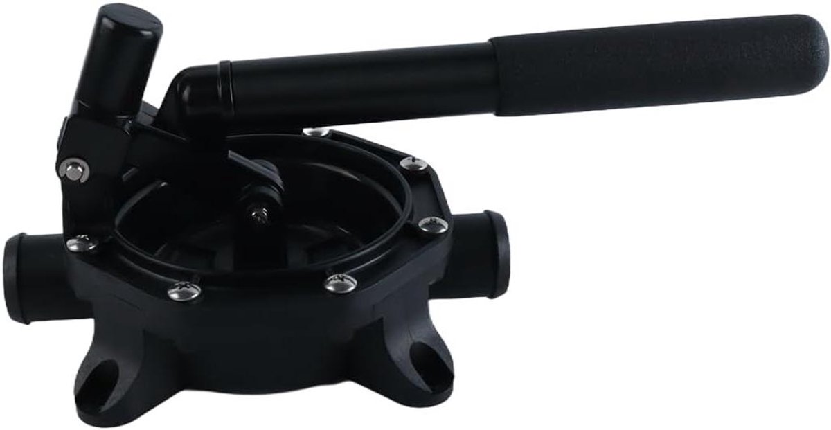 Handmatige waterpomp - Membraanpomp - Water verplaatsen - Zonder stroom - 15 L/min - Zwart