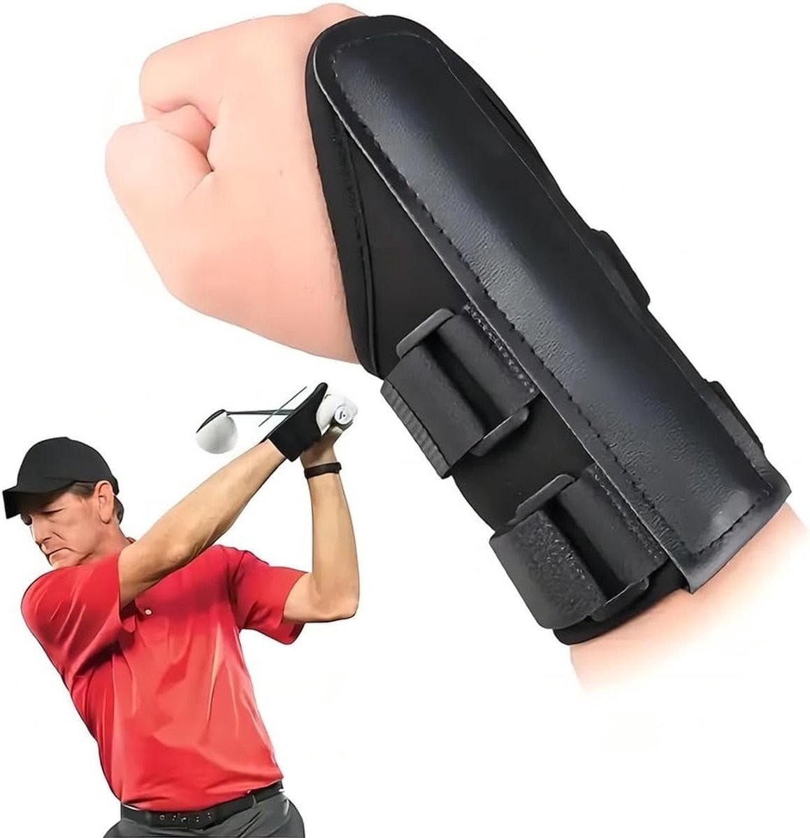 Golf Pols Correctie Trainer voor Beginners - Ondersteuning, Training Hulp en Swing Verbetering Accessoires