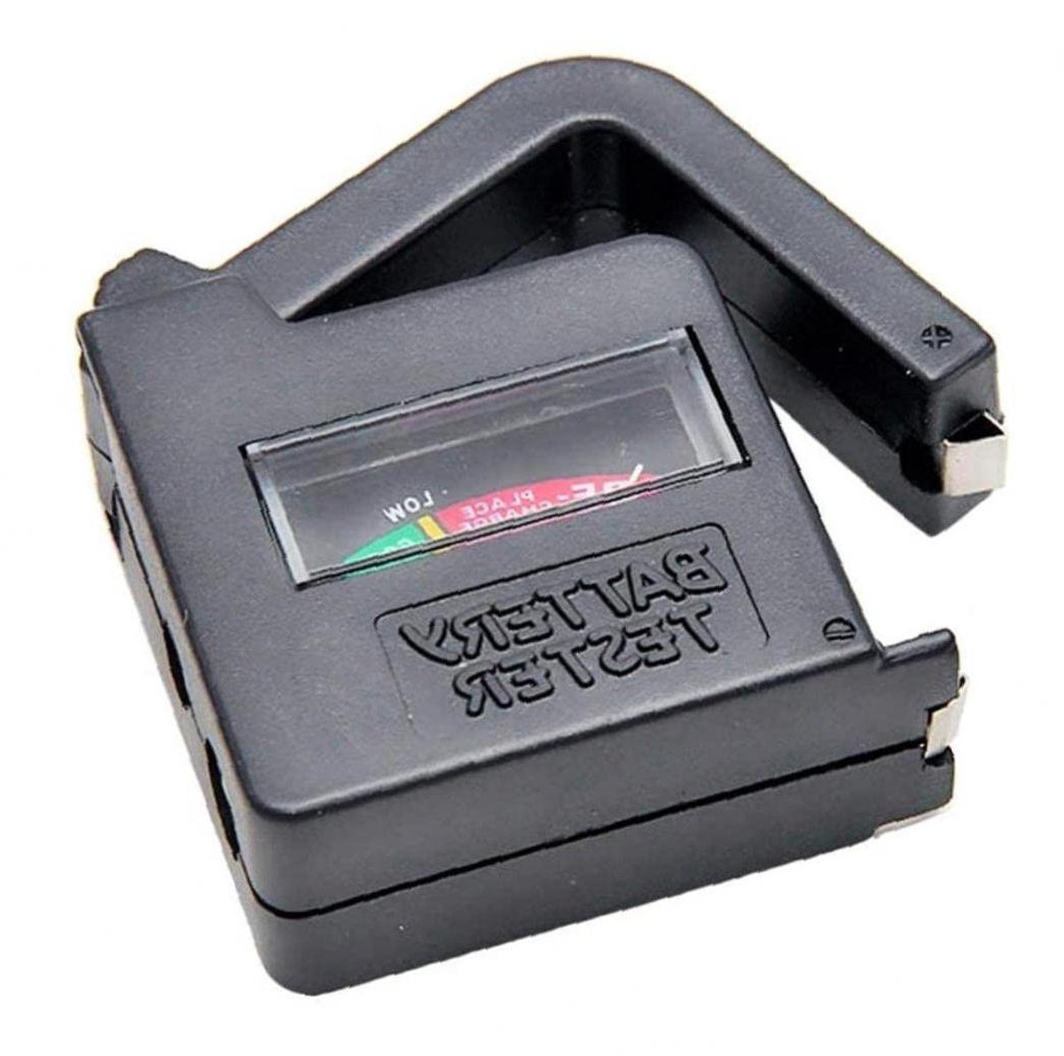 Batterij Tester - Batterij Indicator - Batterijen Controleren - Universeel Model - Compact Formaat - Zwart