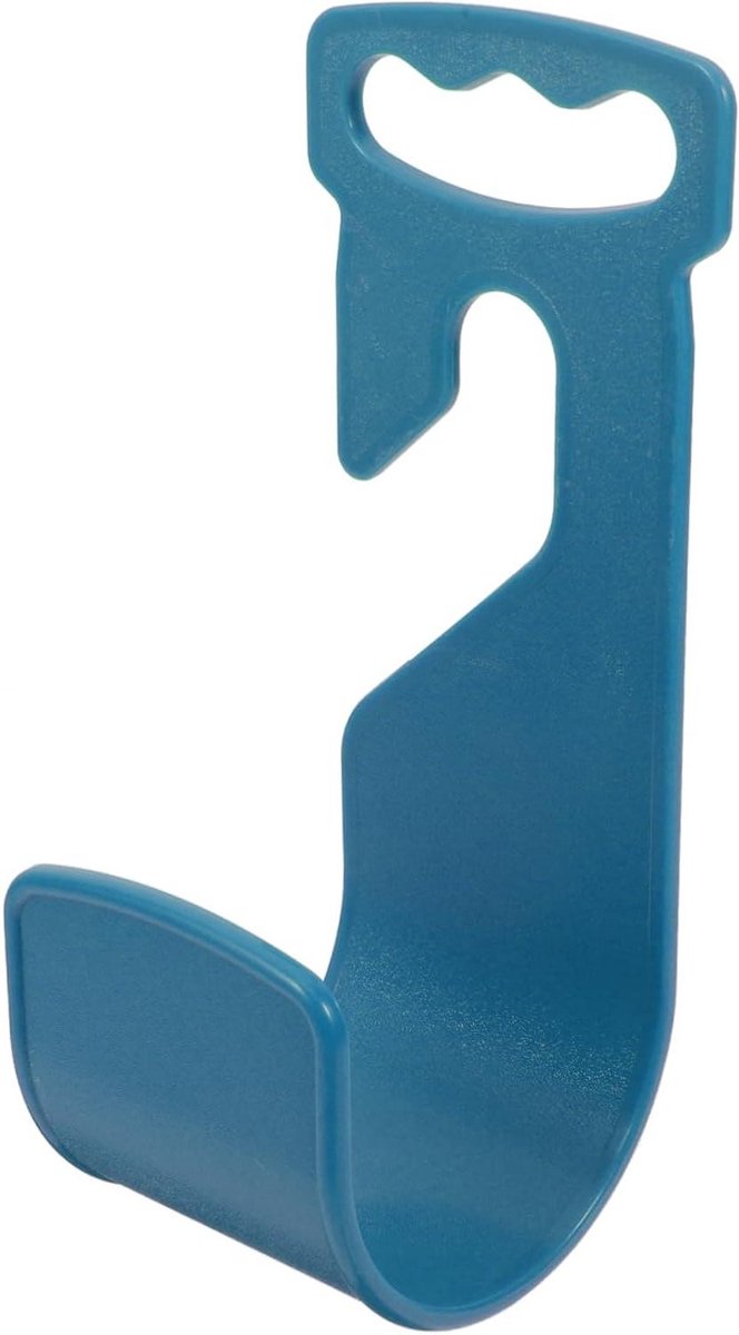 Tuinslanghouder - Slanghaak - Tuin Opruimen - Uitschuifbaar Ontwerp - 24 x 10.5 cm - Blauw